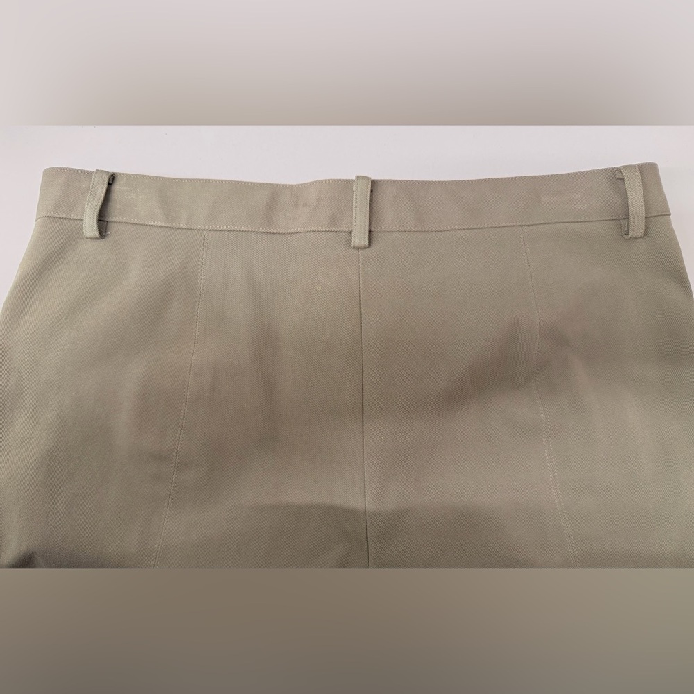 Theory Olive Stretch Slim Women's Ankle Pants, size 6 - Picture 6 of 8